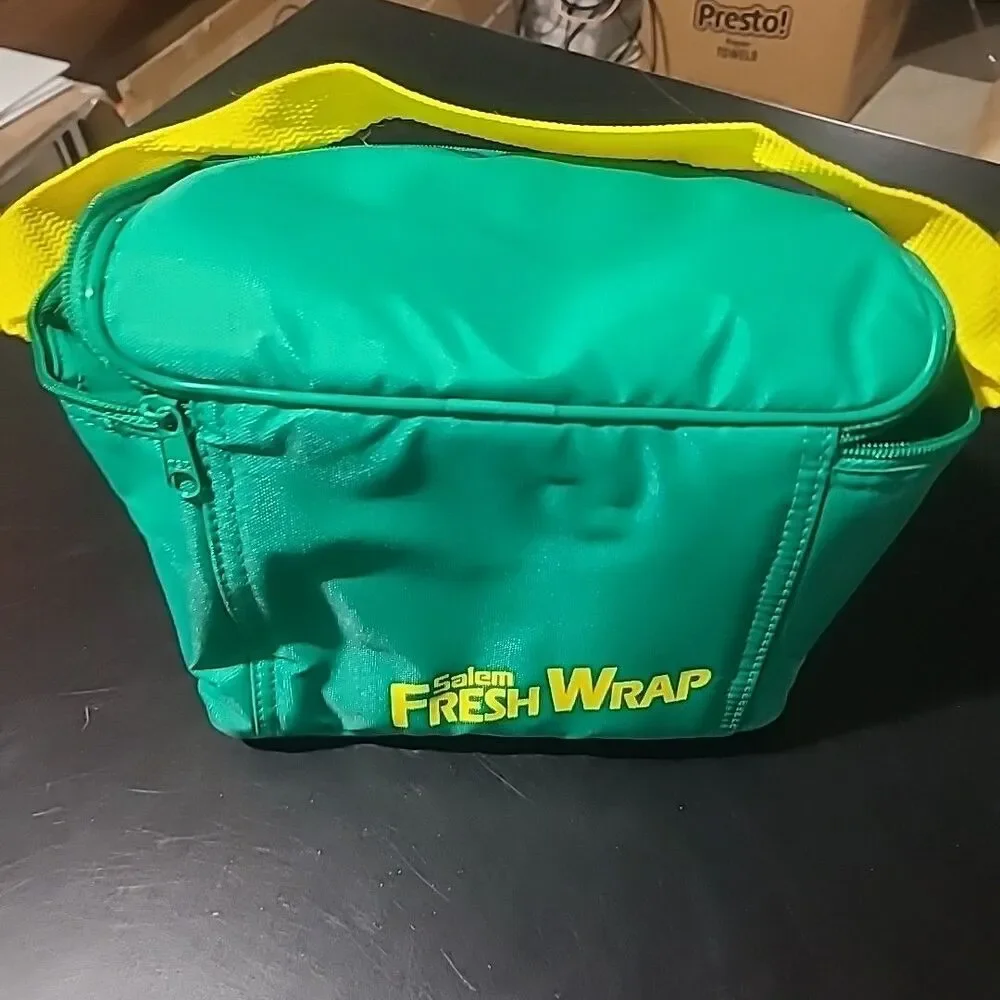 Vintage Salem cigarettes - Fresh Wrap - Escape to the Fresh Side lunch bag NOS